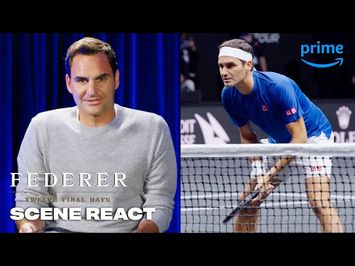 Roger Federer Reacts to Scenes From His Documentary
